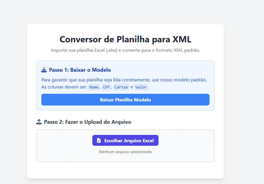 Preview do projeto Otimizador de Compras VT para Tdmax